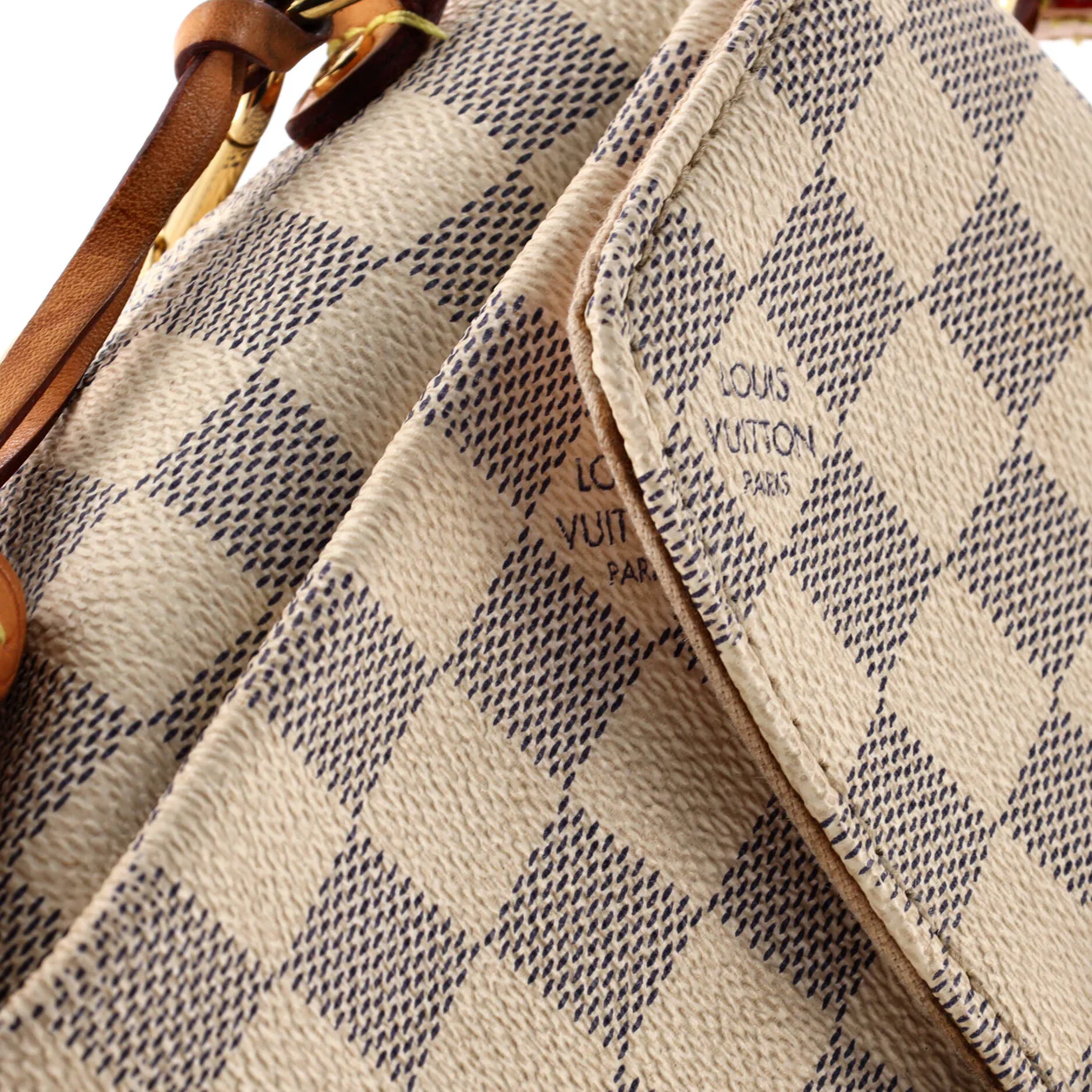 Croisette Handbag Damier - Deep Luxury