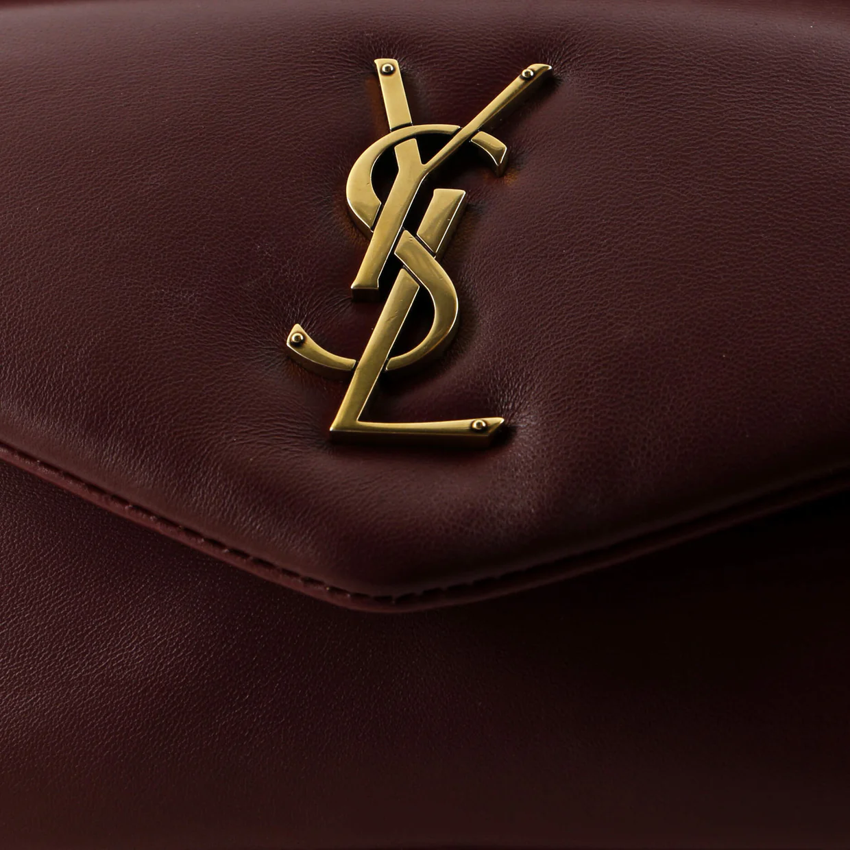 Calypso Flap Bag Leather Medium - Deep Luxury