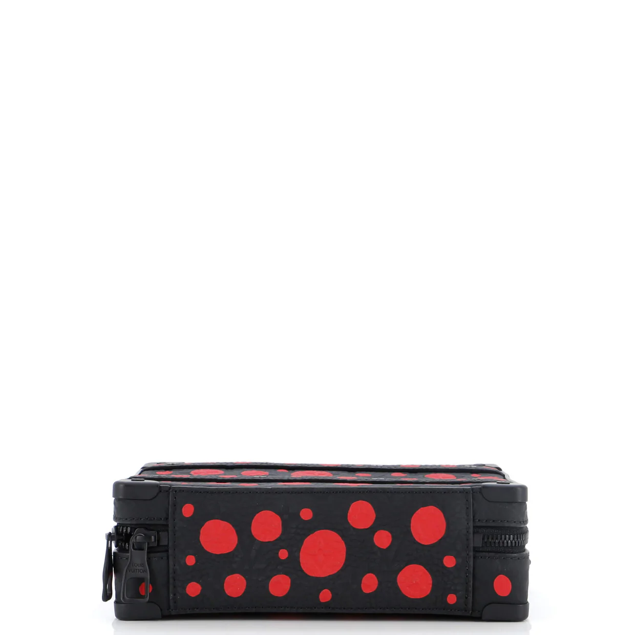 Handle Soft Trunk Bag Yayoi Kusama Infinity Dots Monogram Taurillon Leather - Deep Luxury