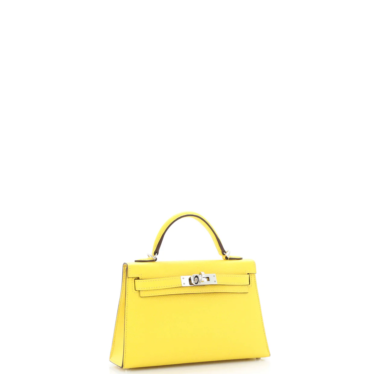Kelly Mini II Bag Jaune De Naples Epsom with Palladium Hardware 20 - Deep Luxury