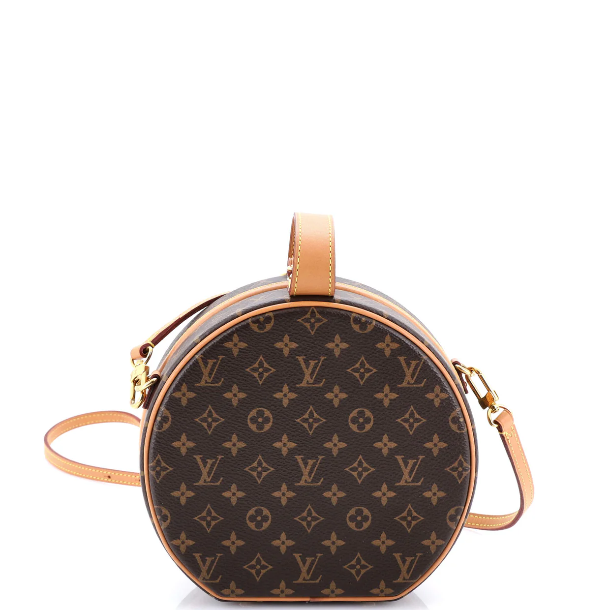 Petite Boite Chapeau Bag Monogram Canvas - Deep Luxury