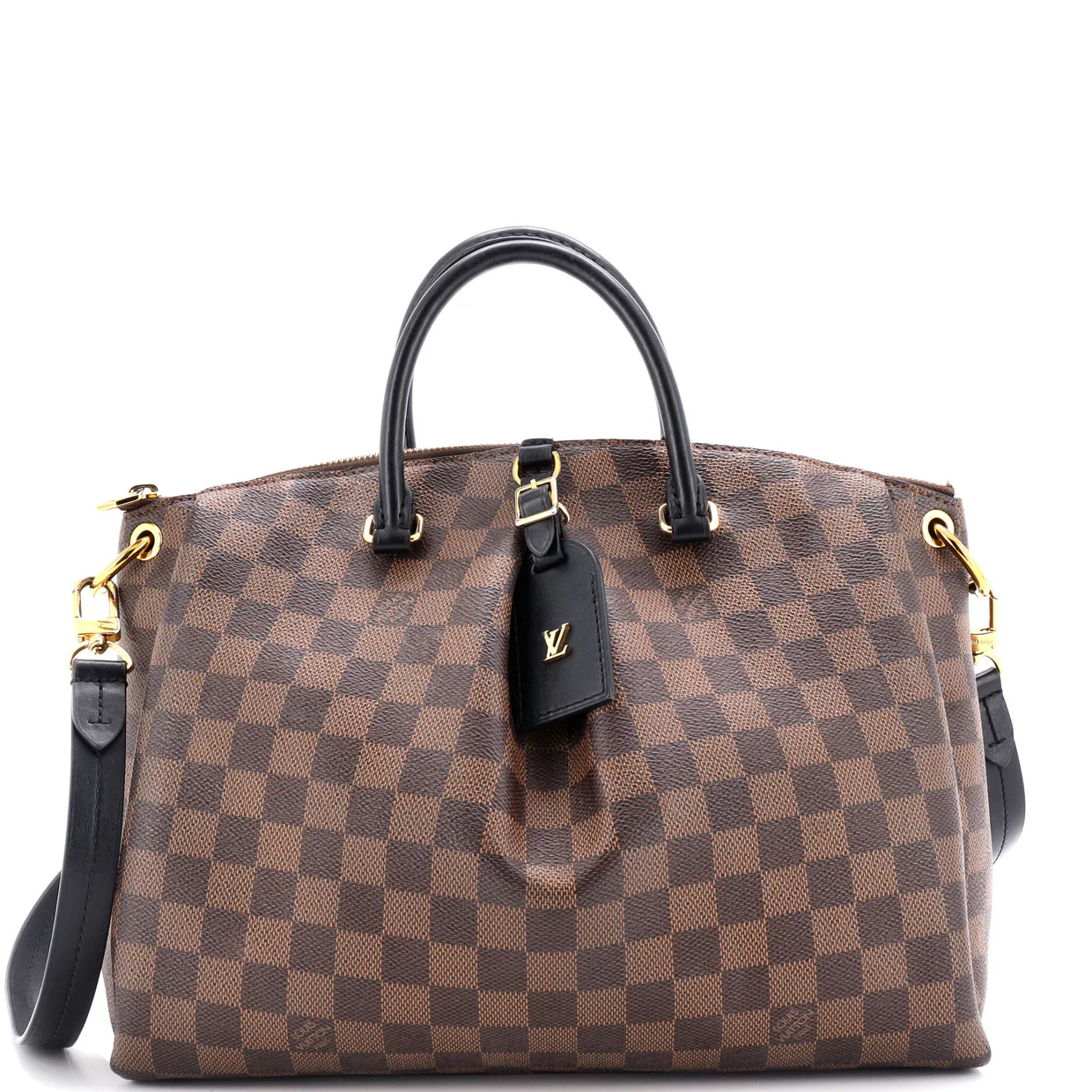 Odeon Tote Damier MM - Deep Luxury