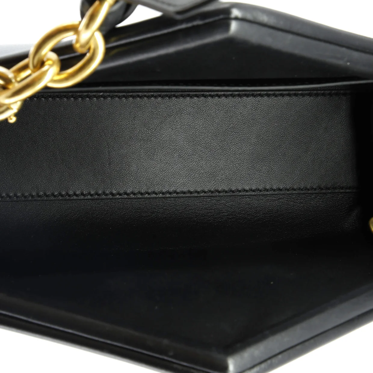 The Tip Shoulder Bag Leather - Deep Luxury