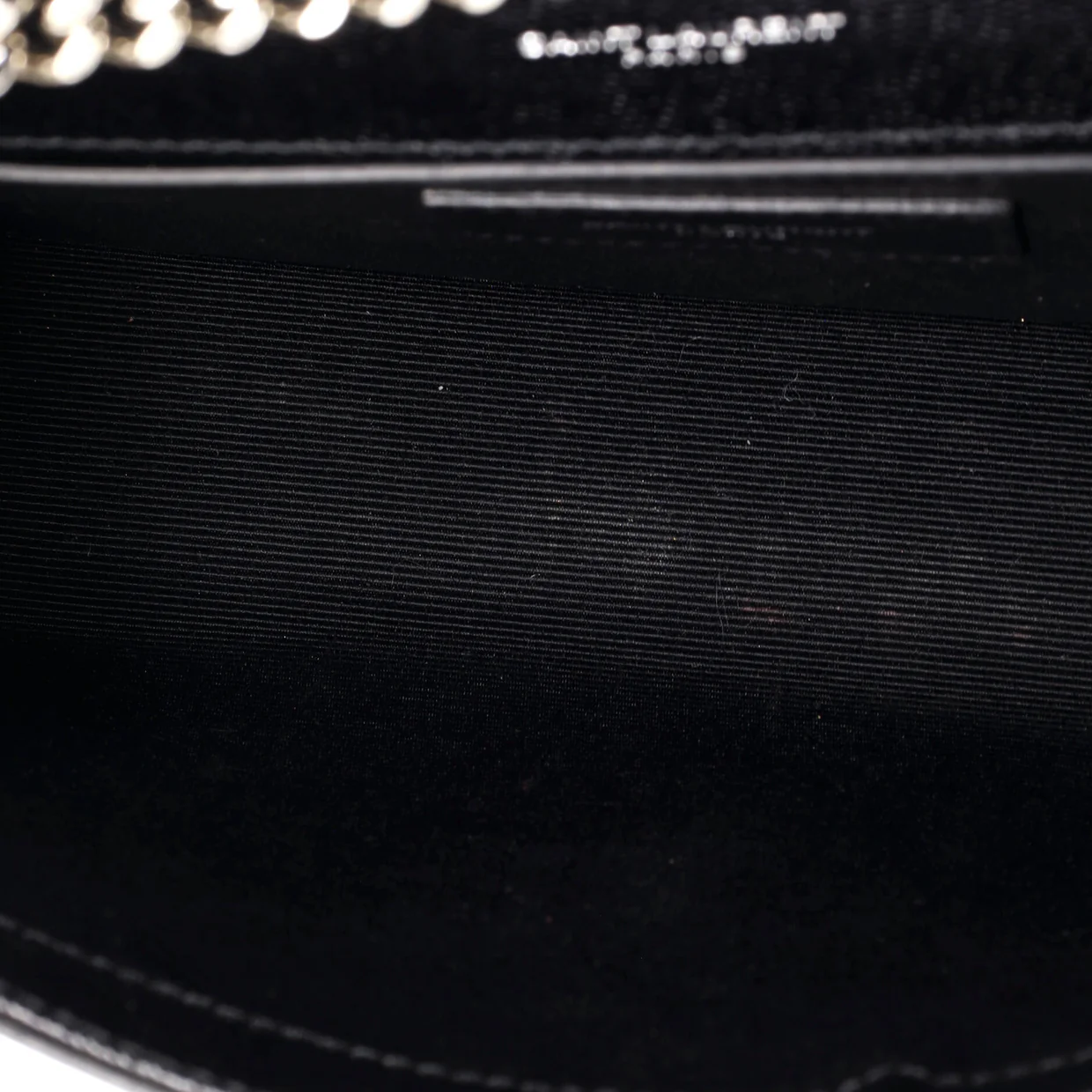 Classic Monogram Tassel Crossbody Bag Grainy Leather Small - Deep Luxury