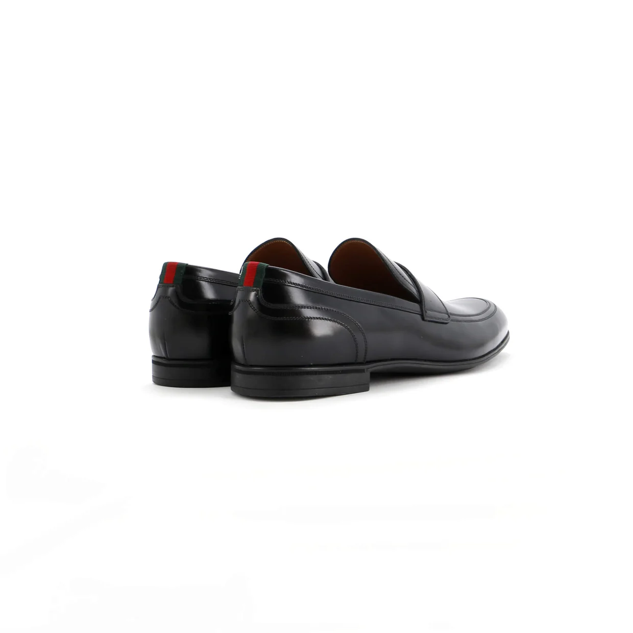 Men's Web Loafers Leather - Deep Luxury