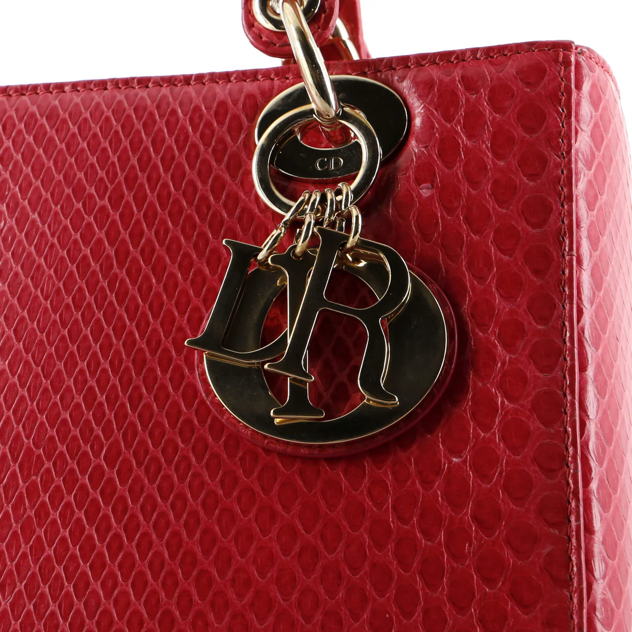 Lady Dior Bag Python Medium - Deep Luxury