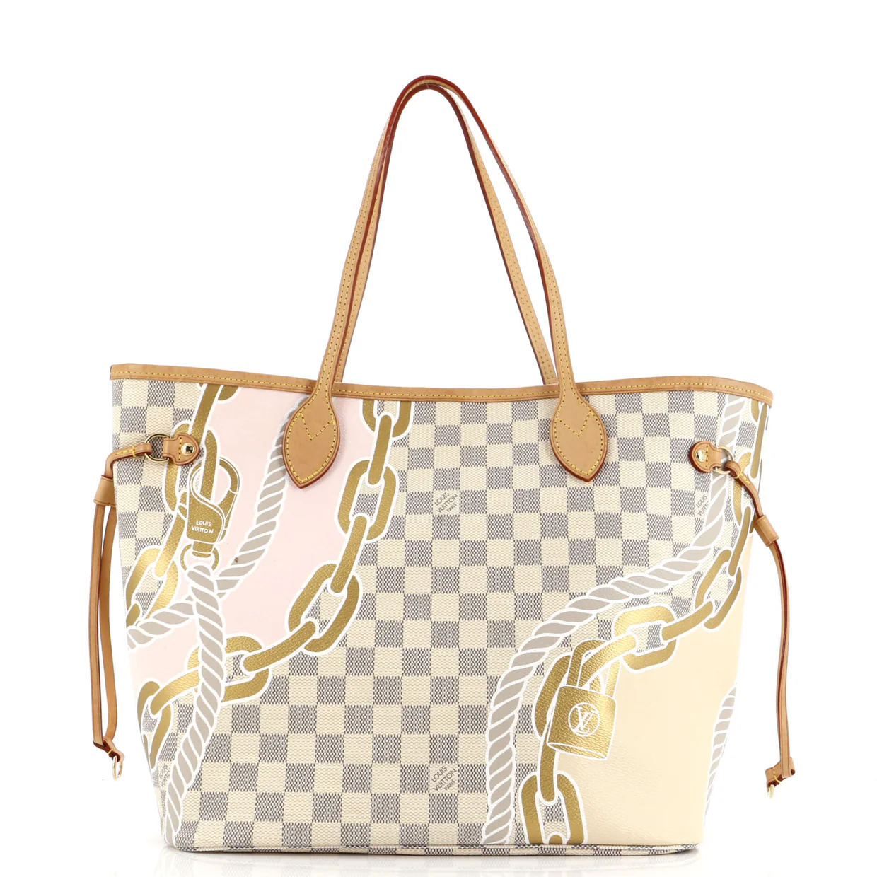 Neverfull NM Tote Limited Edition Nautical Damier MM - Deep Luxury