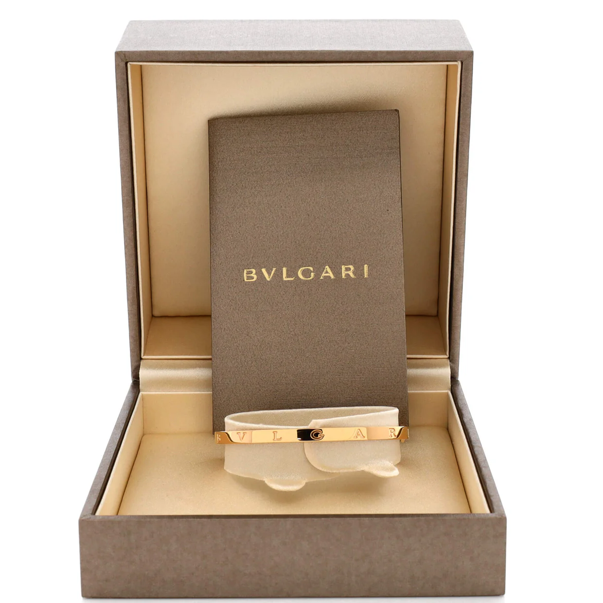 B.Zero1 Essential Hinge Bangle Bracelet 18K Rose Gold - Deep Luxury