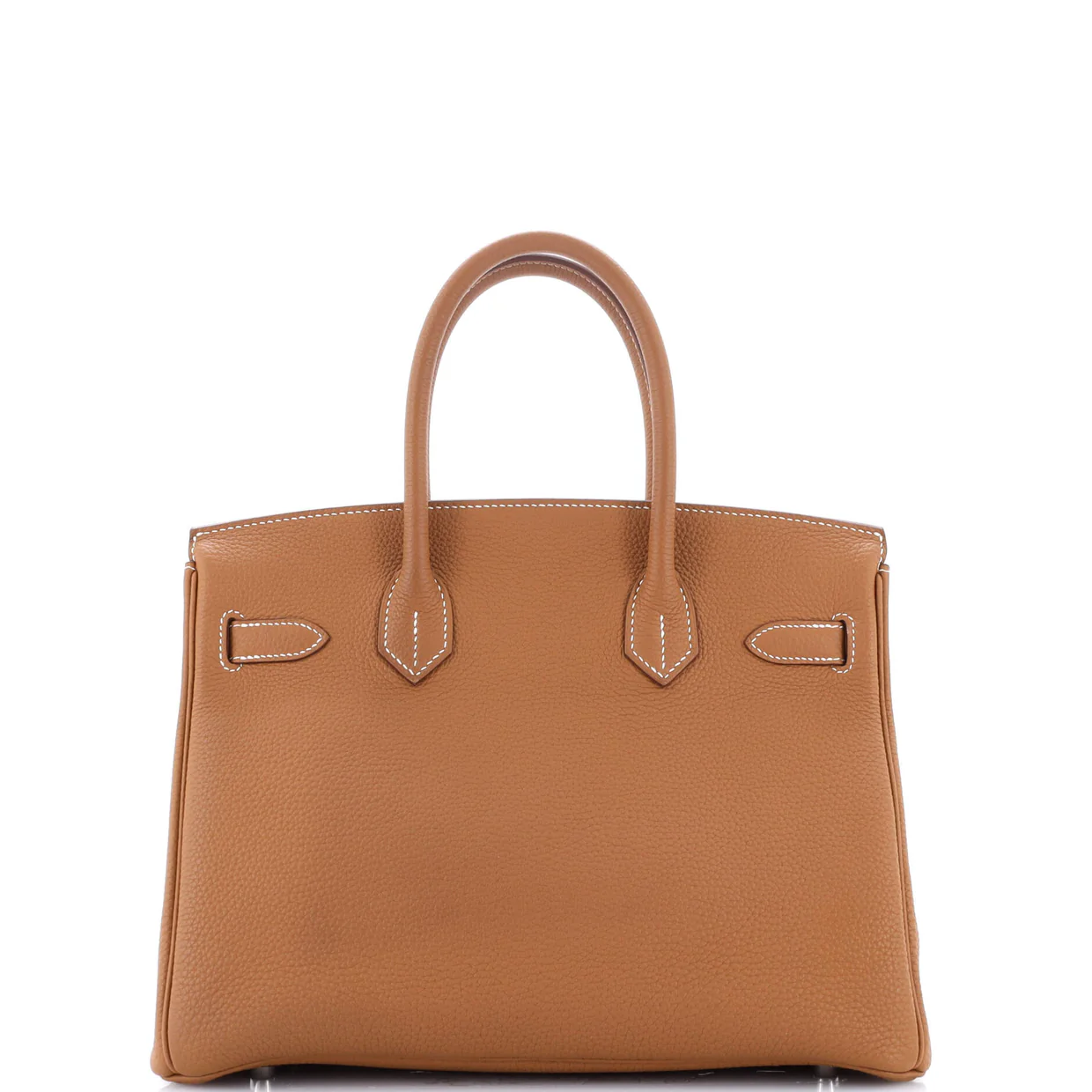 Birkin Handbag Gold Togo with Palladium Hardware 30 - Deep Luxury