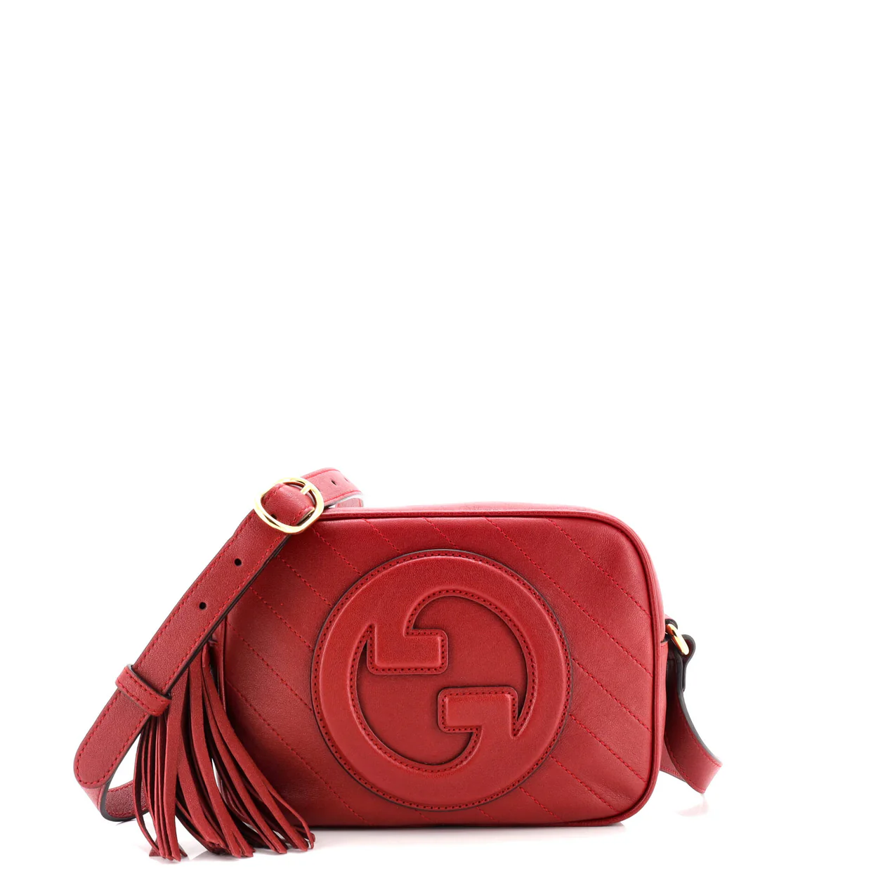 Blondie NM Camera Shoulder Bag Diagonal Quilted Leather Small - Deep Luxury