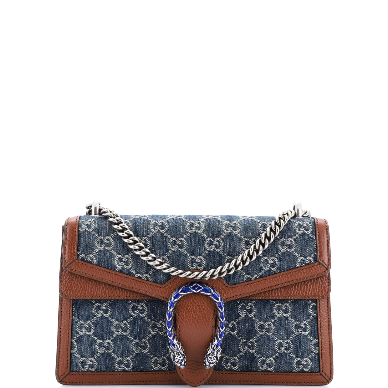 Dionysus Bag GG Denim Small - Deep Luxury