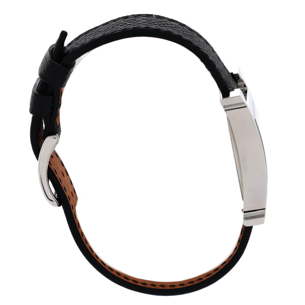 Heure H Quartz Watch Plated Metal and Leather 21 - Deep Luxury