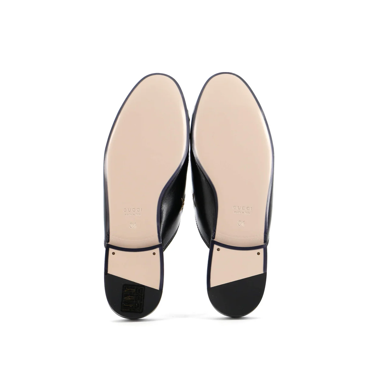 Women's Princetown Mules Embroidered Leather - Deep Luxury