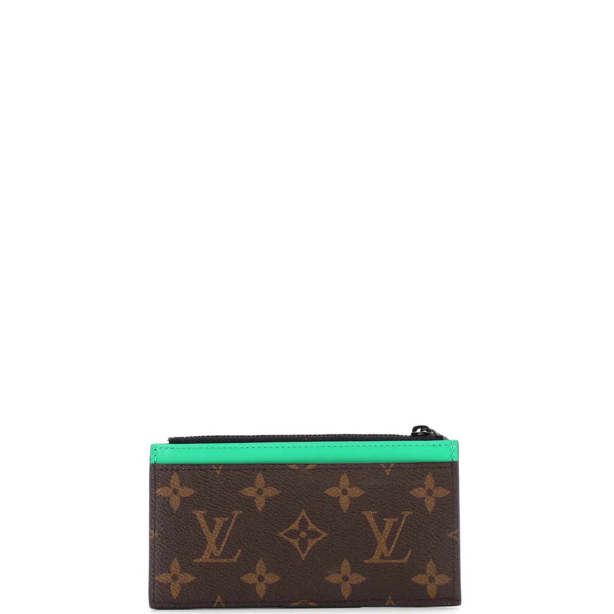 Coin Card Holder Macassar Monogram Canvas - Deep Luxury