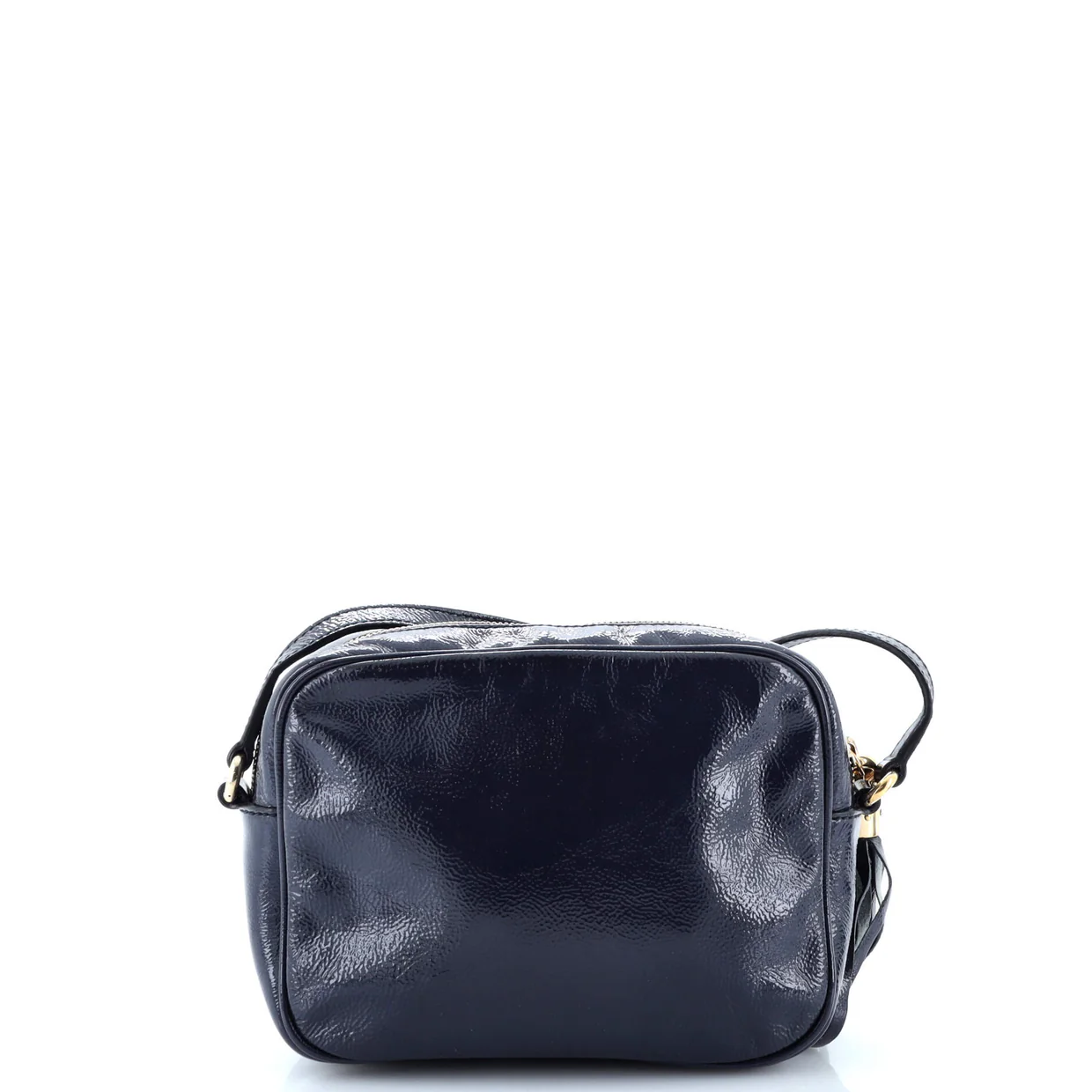 Soho Disco Crossbody Bag Patent Small - Deep Luxury