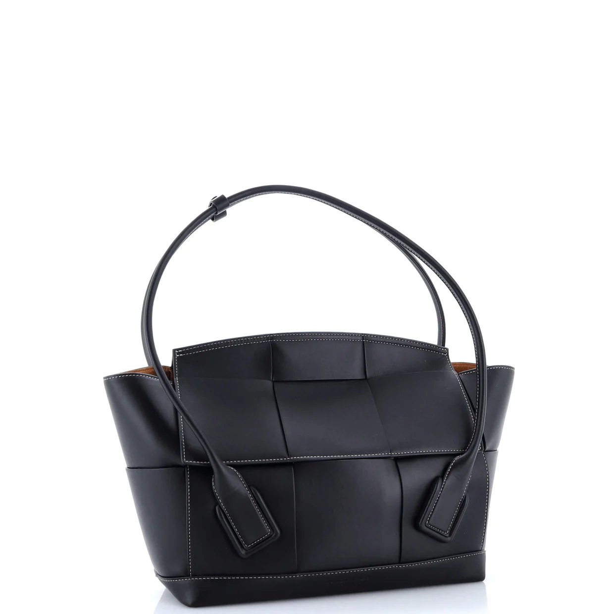 Arco Bag Maxi Intrecciato Leather Medium - Deep Luxury