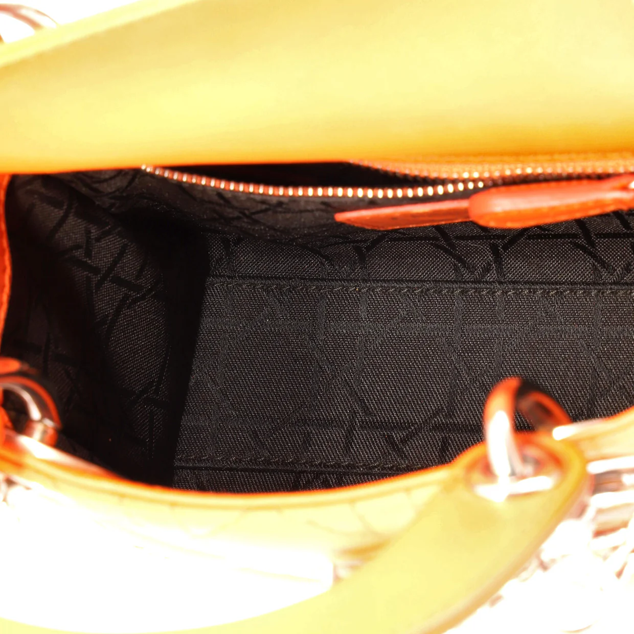 Lady Dior Bag Cannage Quilt Lambskin Mini - Deep Luxury