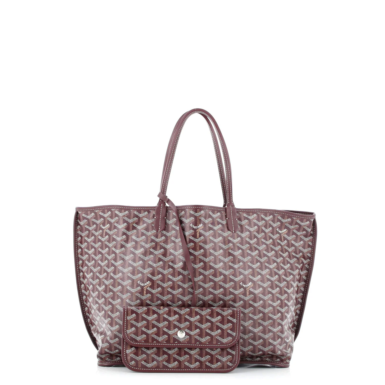 Anjou Reversible Tote Coated Canvas PM - Deep Luxury