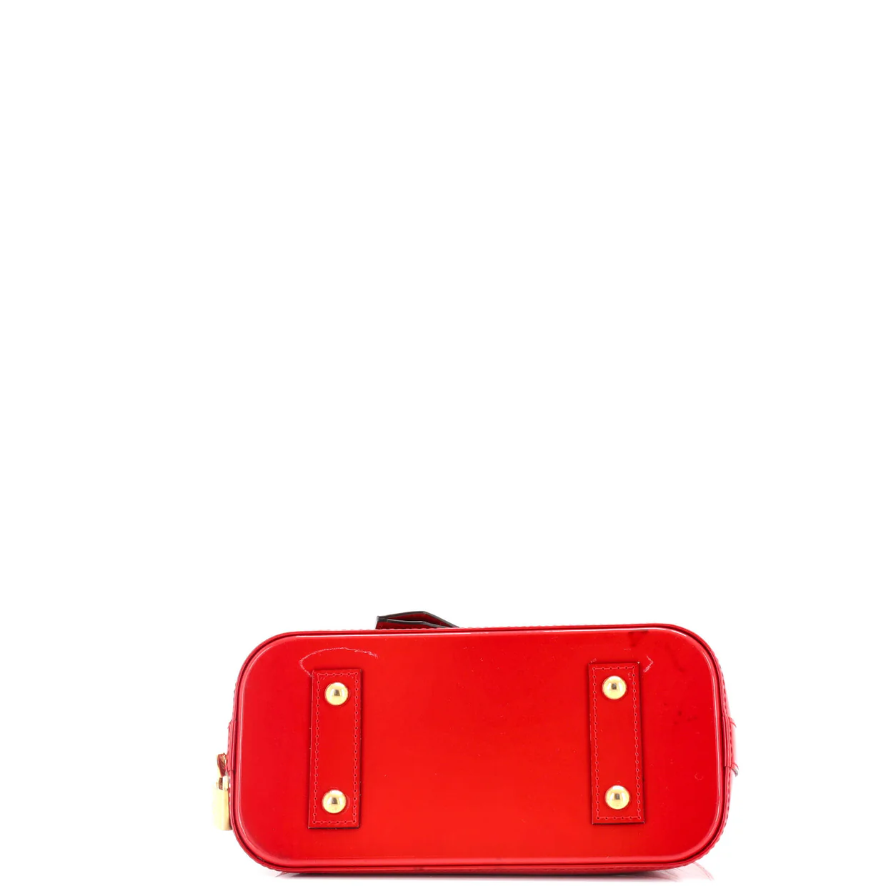 Alma Handbag Monogram Vernis BB - Deep Luxury