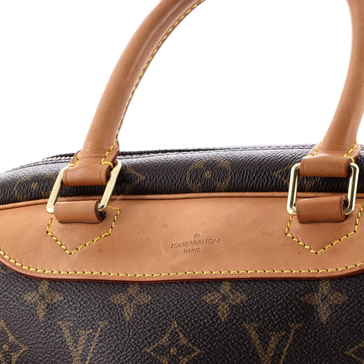 Deauville Handbag Monogram Canvas - Deep Luxury