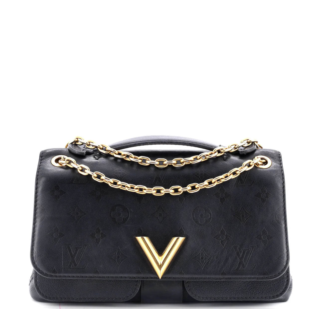 Very Chain Bag Monogram Leather - Deep Luxury