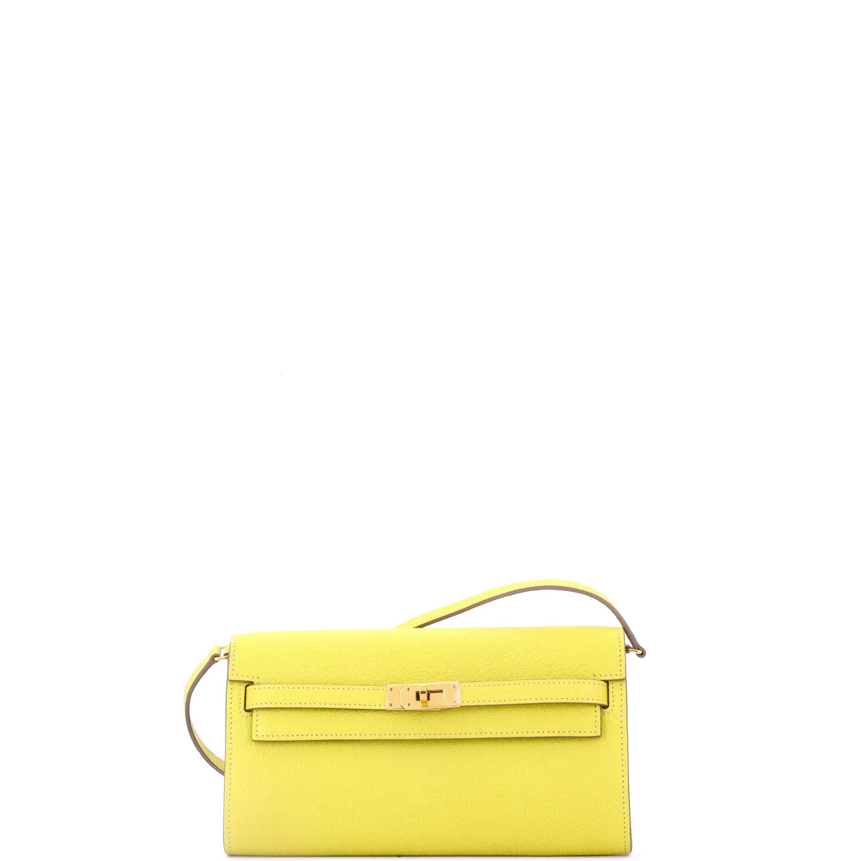 Kelly To Go Wallet Chevre Mysore - Deep Luxury