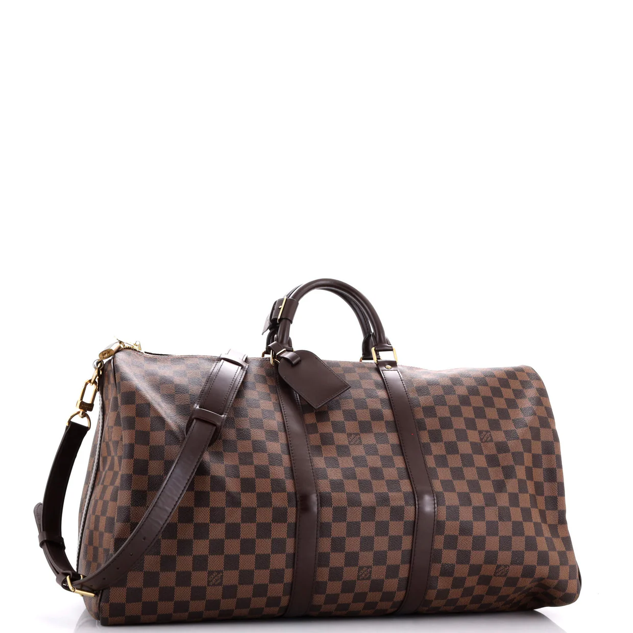 Keepall Bandouliere Bag Damier 55 - Deep Luxury