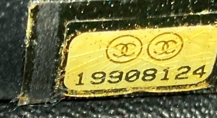 Classic Double Flap Bag Quilted Patent Jumbo - Deep Luxury