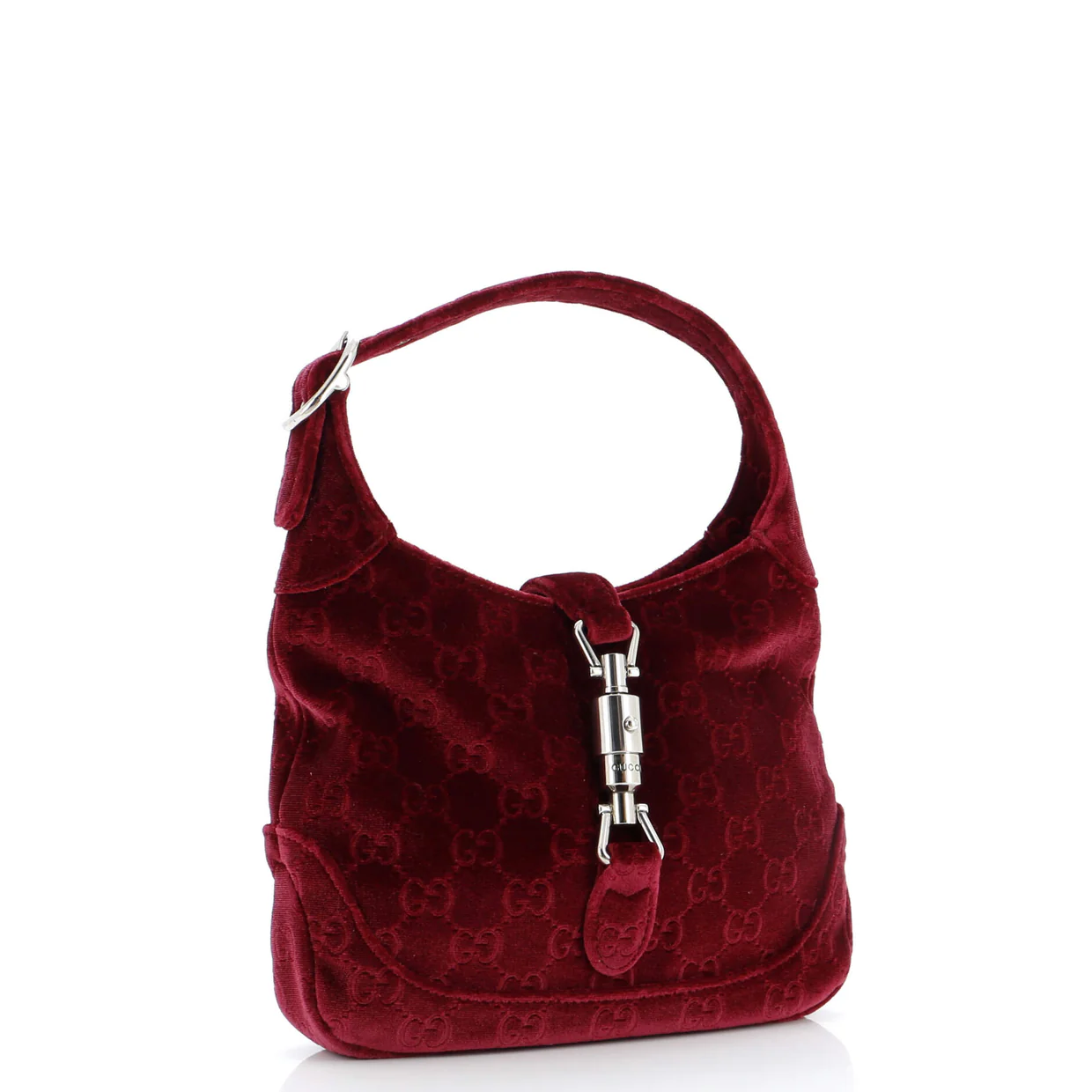 Jackie 1961 Hobo GG Velvet Small - Deep Luxury