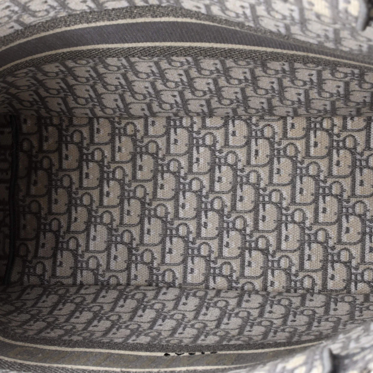 Book Tote Oblique Canvas Large - Deep Luxury