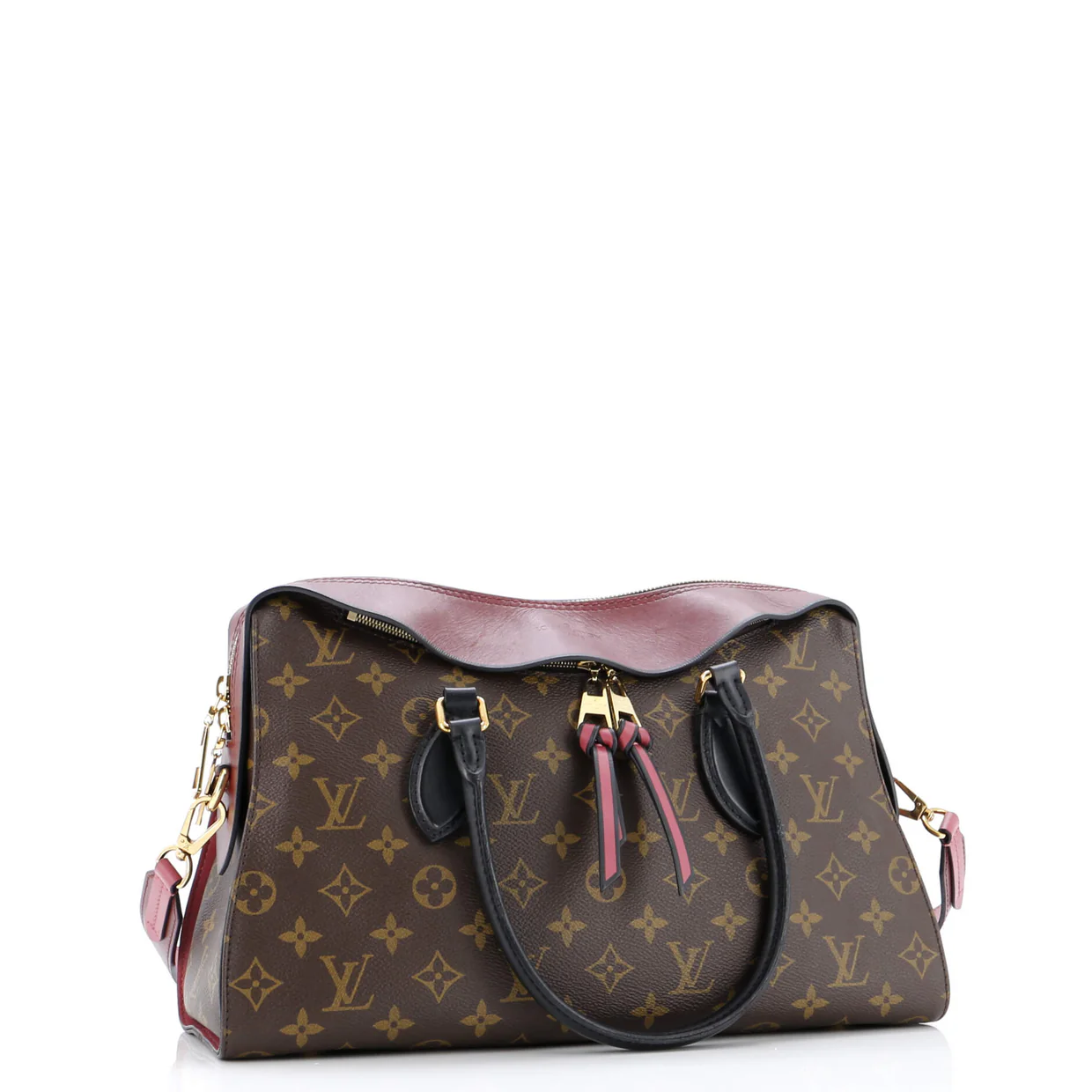 Tuileries Handbag Monogram Canvas with Leather - Deep Luxury