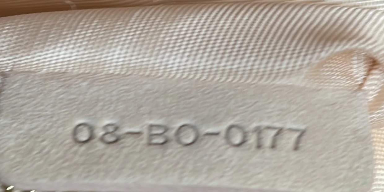 Diorama Wallet on Chain Leather - Deep Luxury