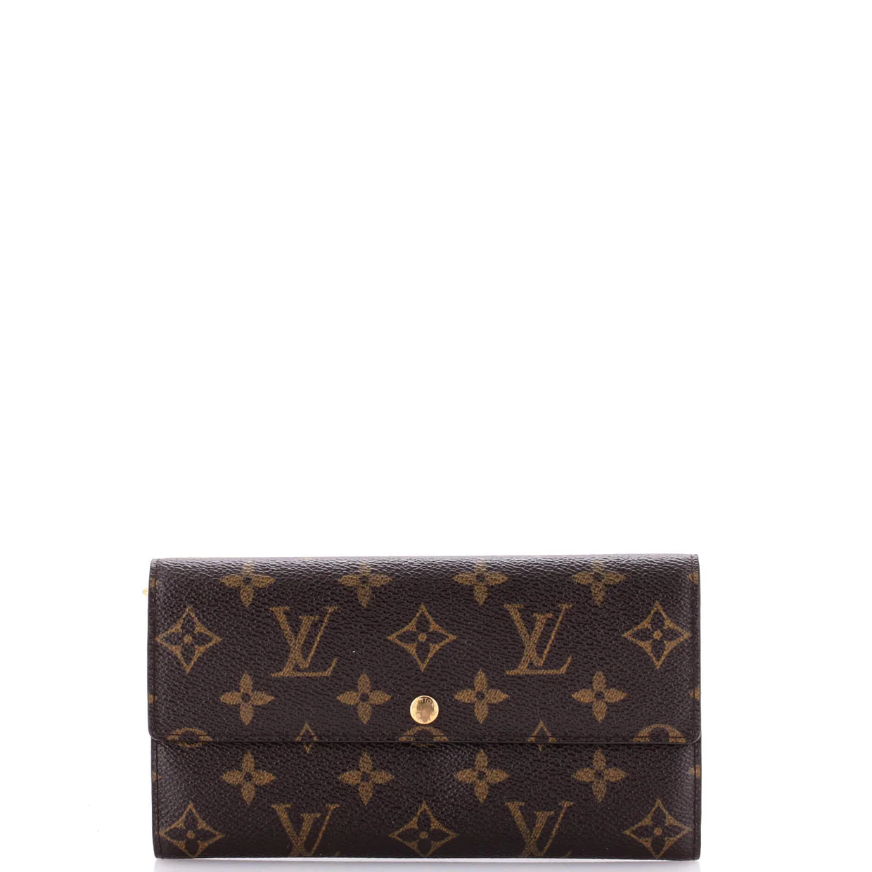 Vintage Sarah Wallet Monogram Canvas - Deep Luxury