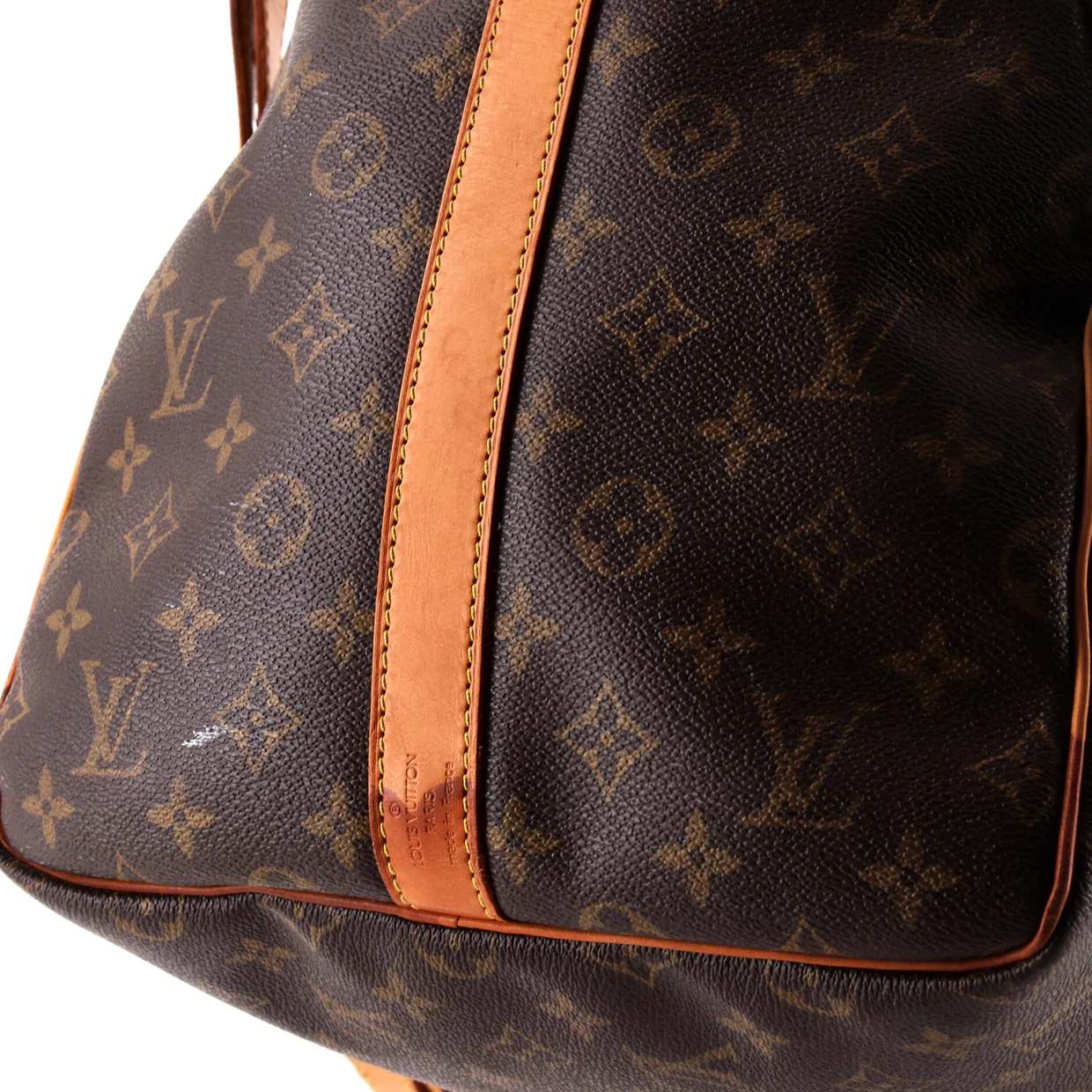 Keepall Bandouliere Bag Monogram Canvas 55 - Deep Luxury
