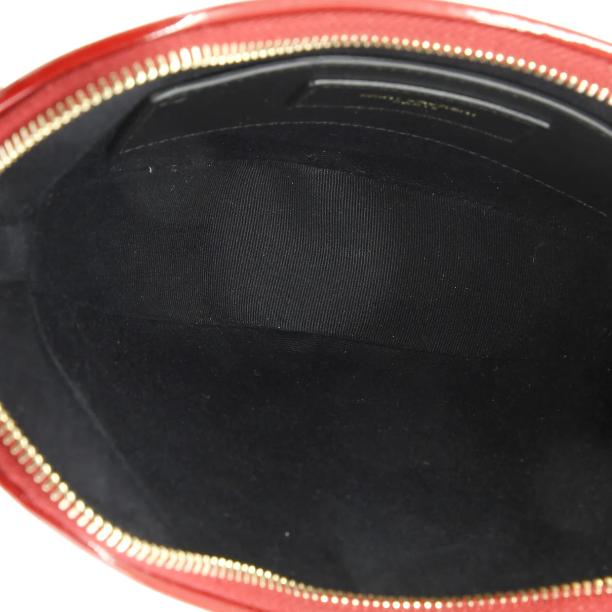 Love Heart Tassel Chain Bag Patent Small - Deep Luxury