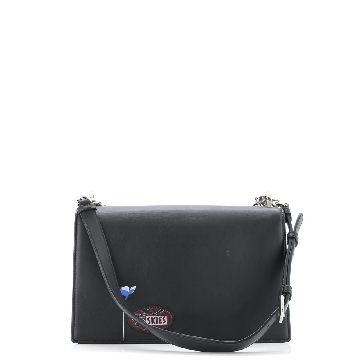 Diorama Flap Bag Patch Embellished Leather Medium - Deep Luxury