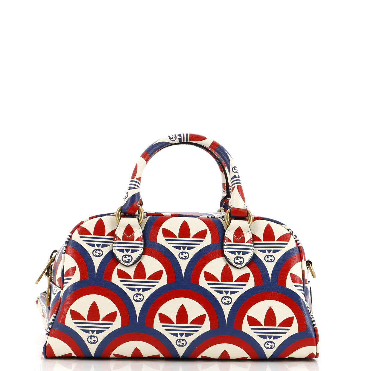 x adidas Duffle Bag Printed Leather Mini - Deep Luxury