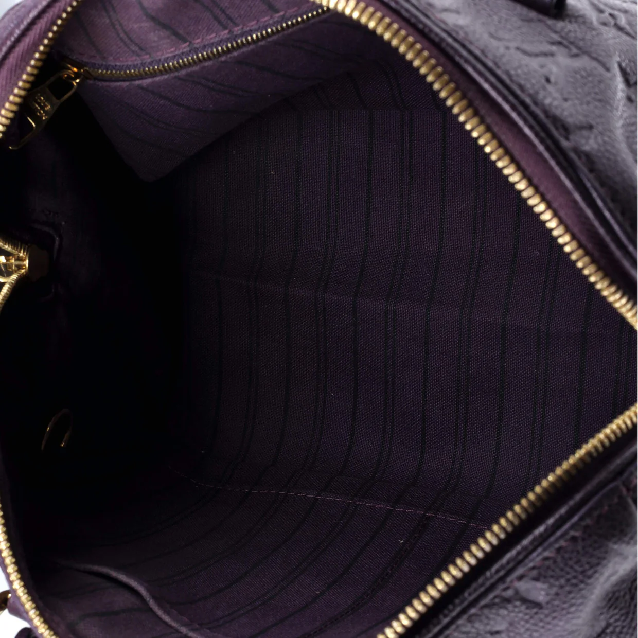 Speedy Bandouliere Bag Monogram Empreinte Leather 25 - Deep Luxury