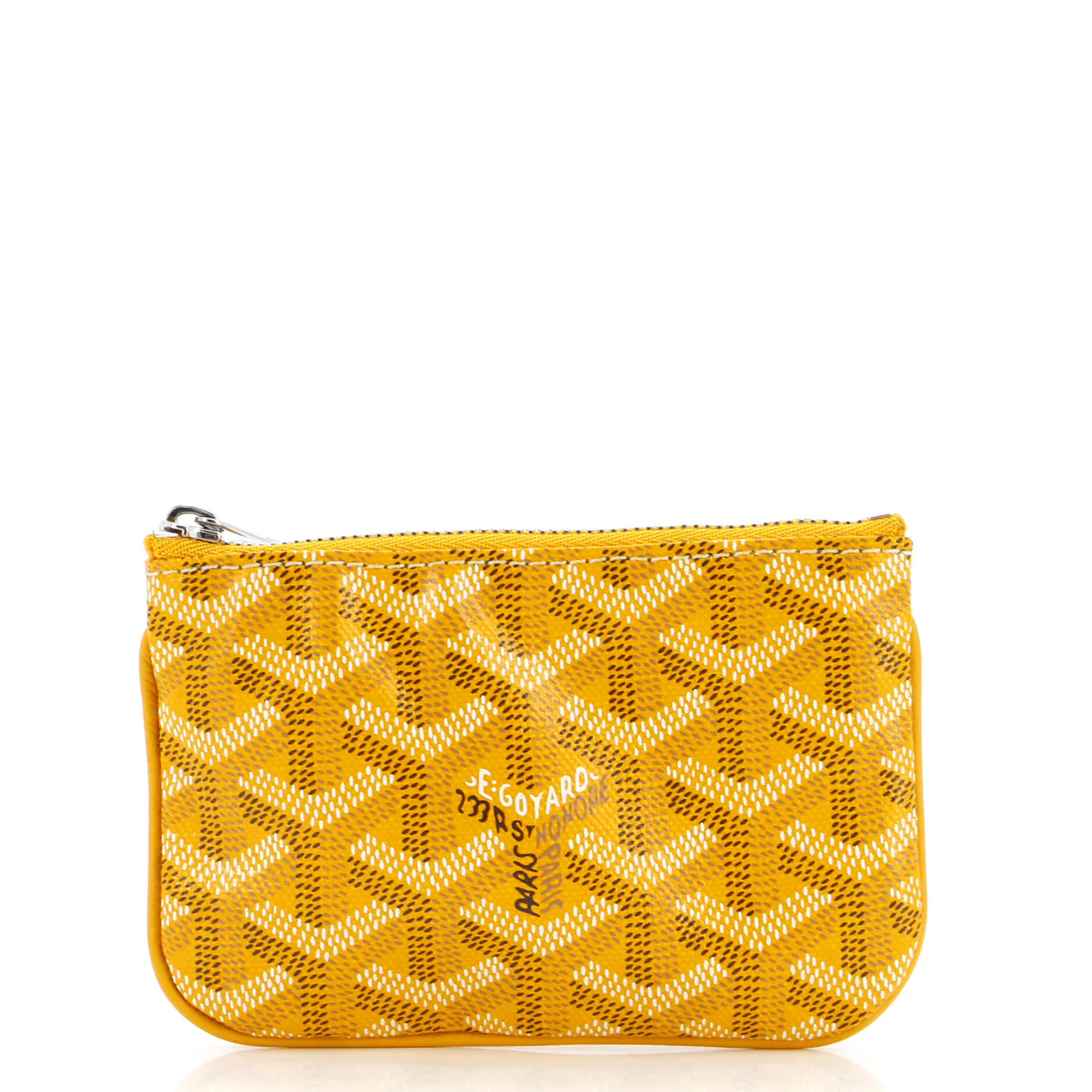 Senat Zip Pouch Coated Canvas Mini - Deep Luxury