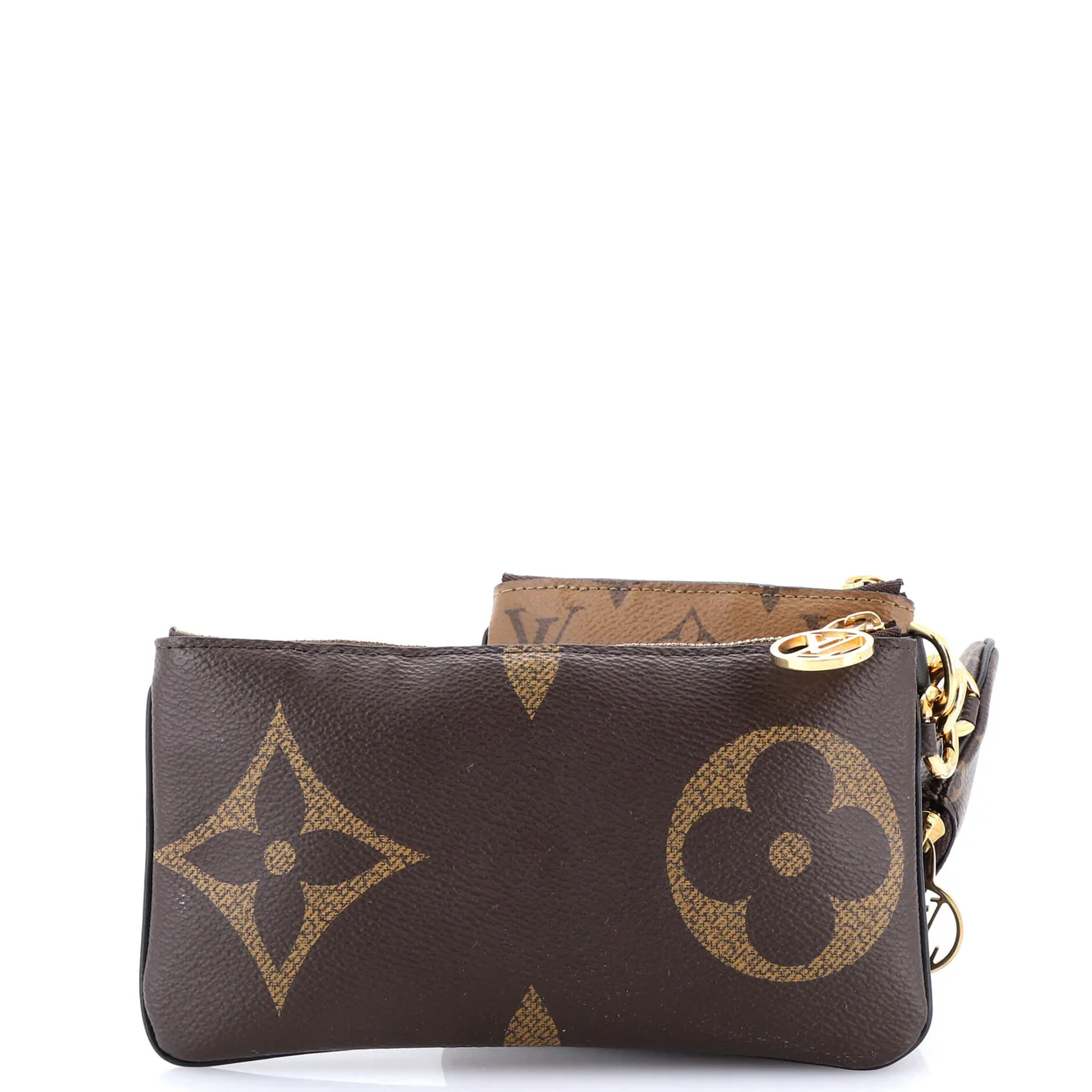 Trio Pouch Set Reverse Monogram Giant - Deep Luxury