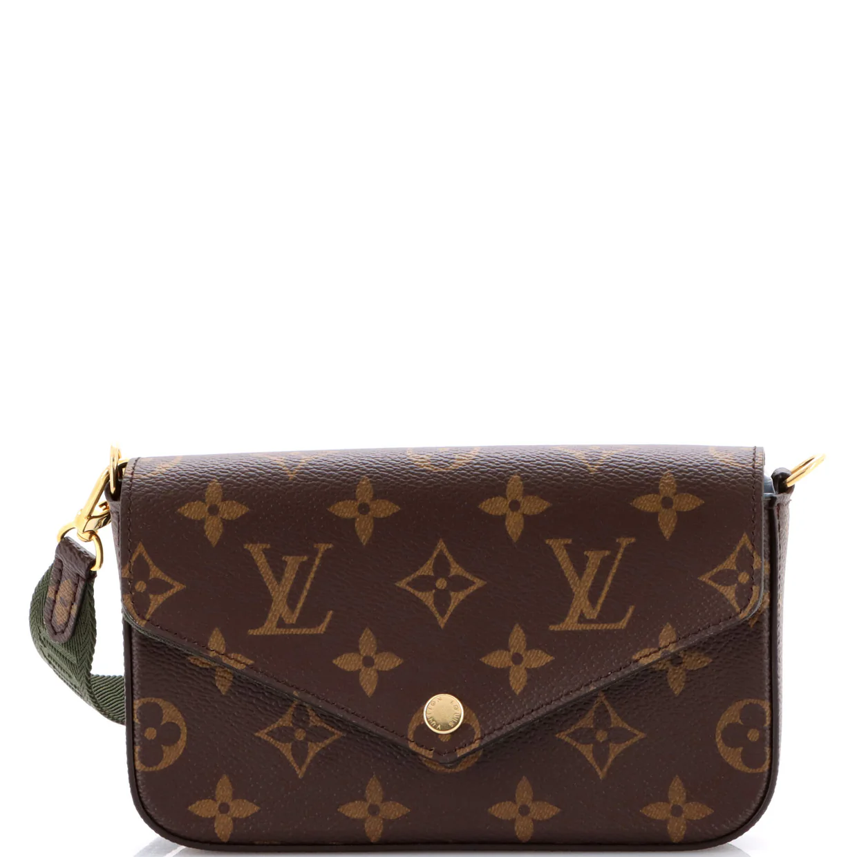 Felicie Strap u0026 Go Handbag Monogram Canvas - Deep Luxury