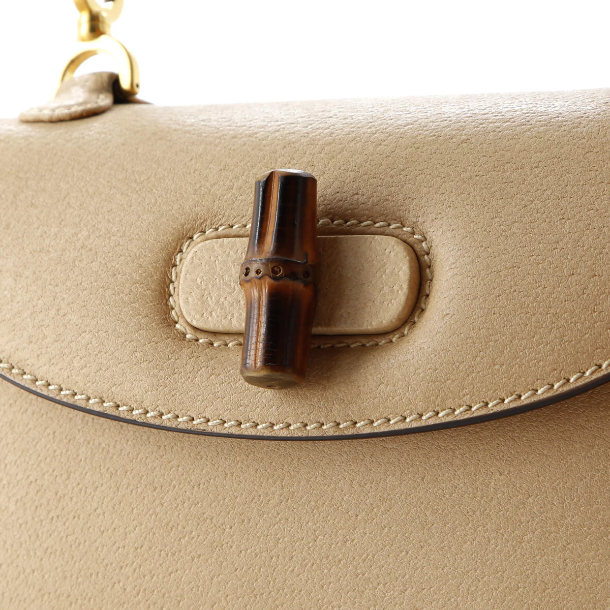 Bamboo 1947 Top Handle Bag Leather Small - Deep Luxury