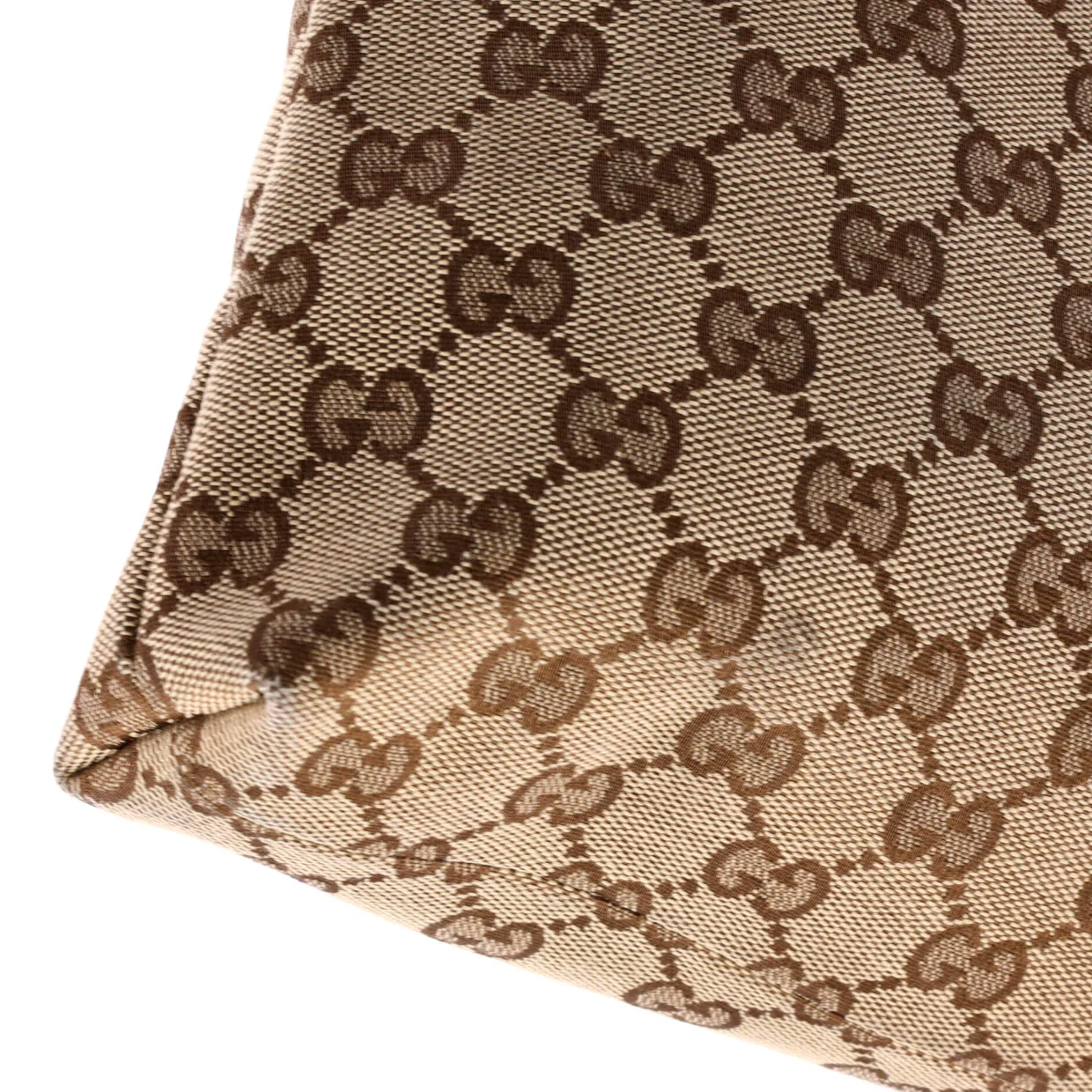 Flat Messenger Bag GG Canvas Medium - Deep Luxury