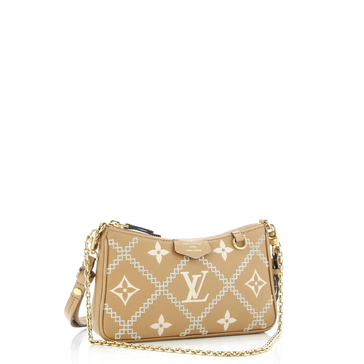 Easy Pouch on Strap Monogram Empreinte Giant Broderies - Deep Luxury