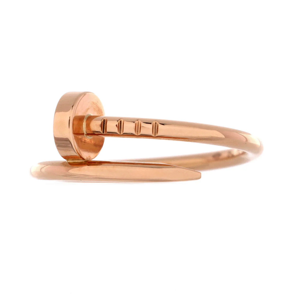 Juste un Clou Ring 18K Rose Gold Small - Deep Luxury