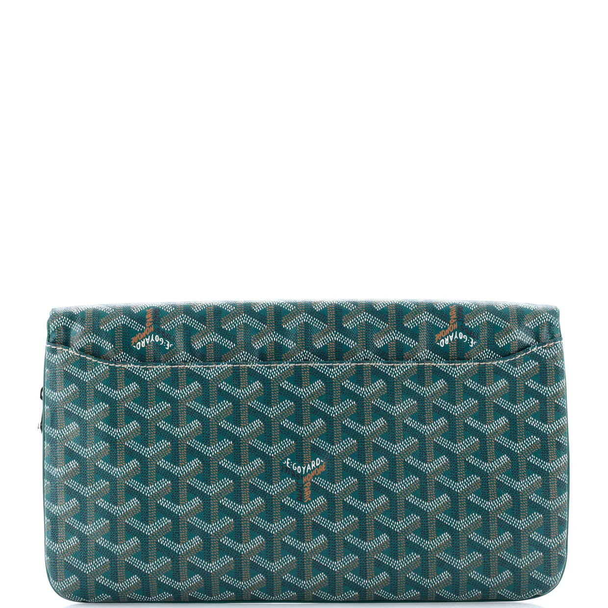 Saint Marie Clutch Coated Canvas - Deep Luxury