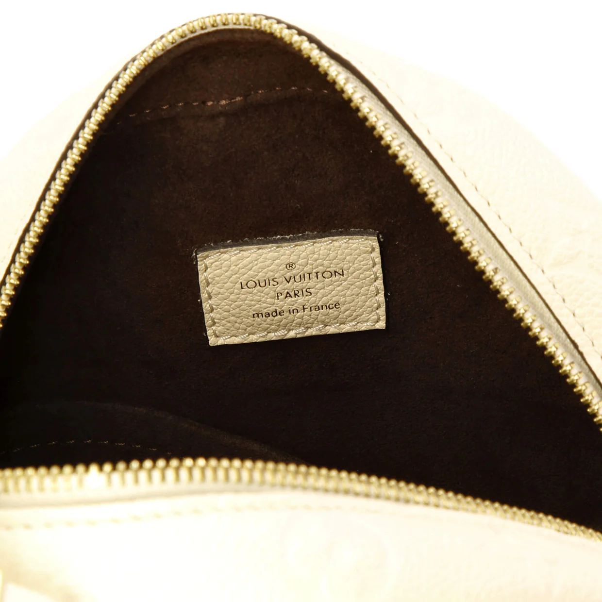 Boite Chapeau Souple Bag Monogram Empreinte Leather MM - Deep Luxury