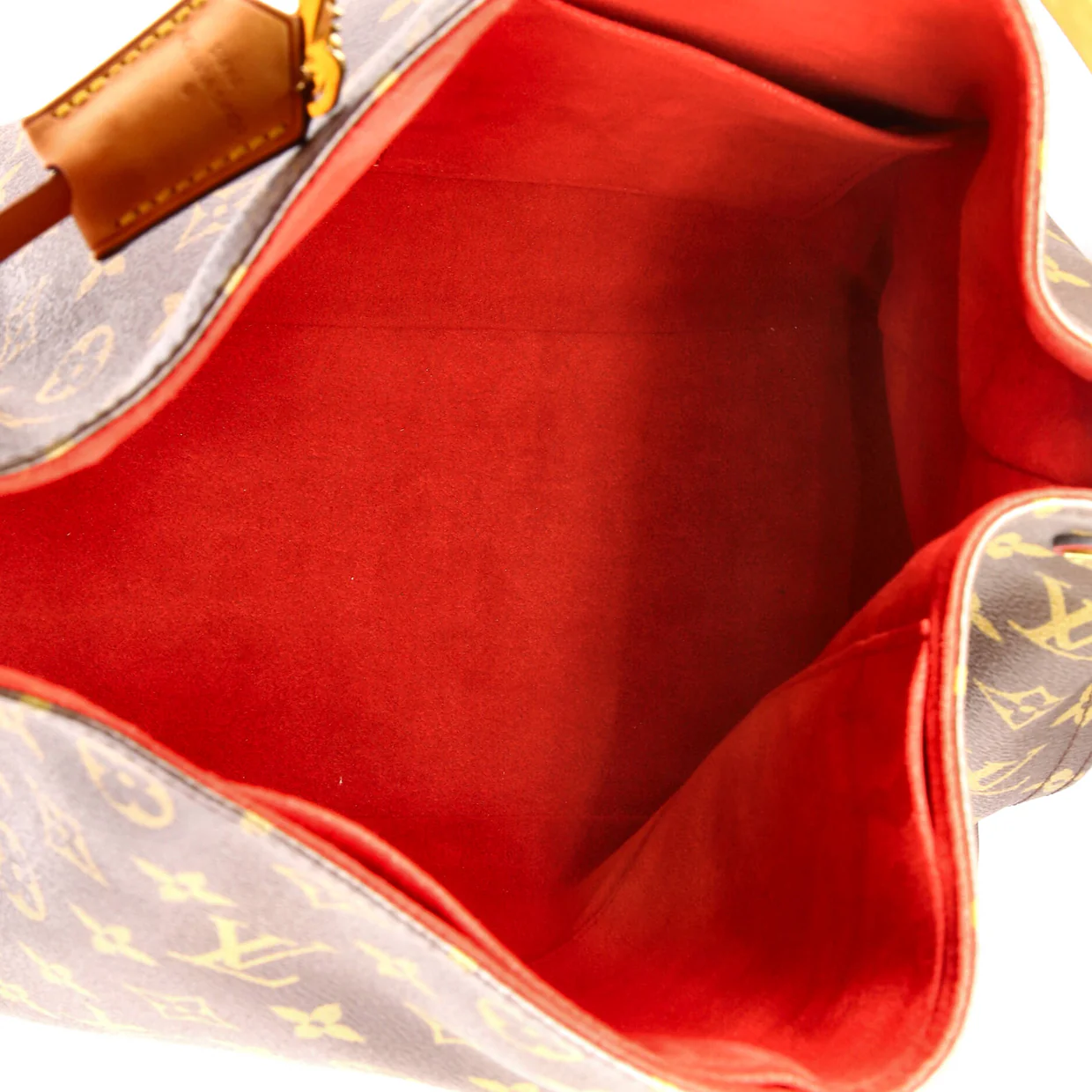 Gaia Handbag Monogram Canvas - Deep Luxury