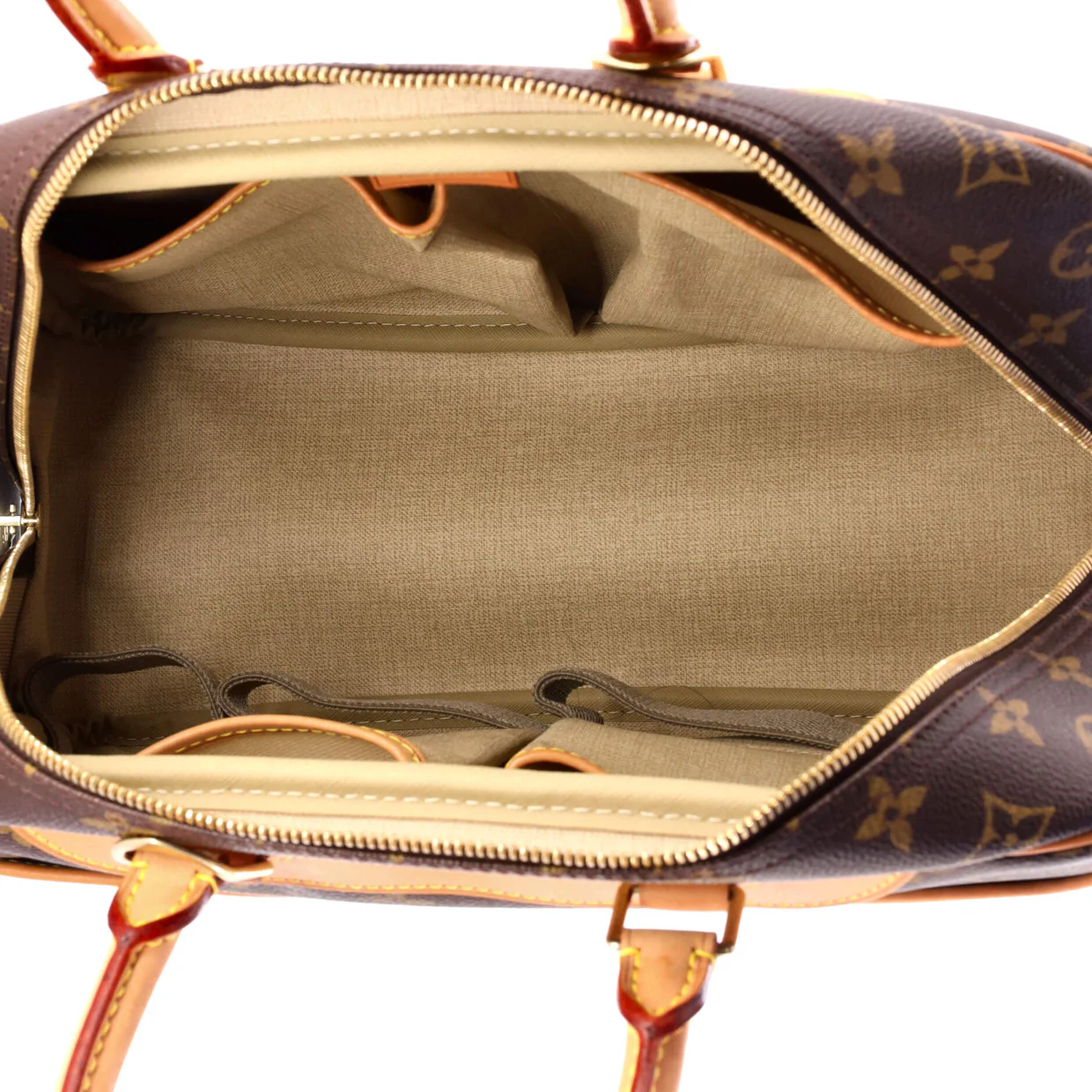 Deauville Handbag Monogram Canvas - Deep Luxury