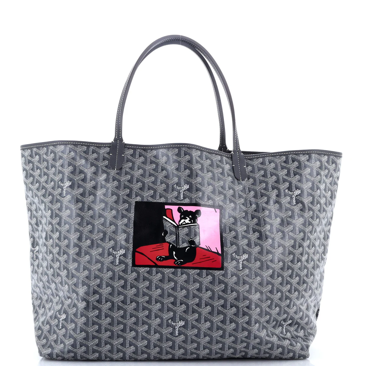 Saint Louis Tote Printed Coated Canvas GM - Deep Luxury